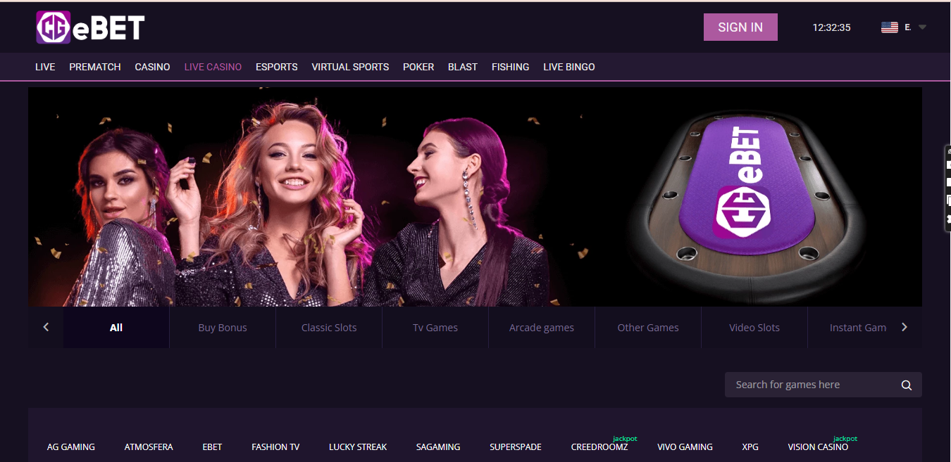 CGEBET Live Casino in Philippines