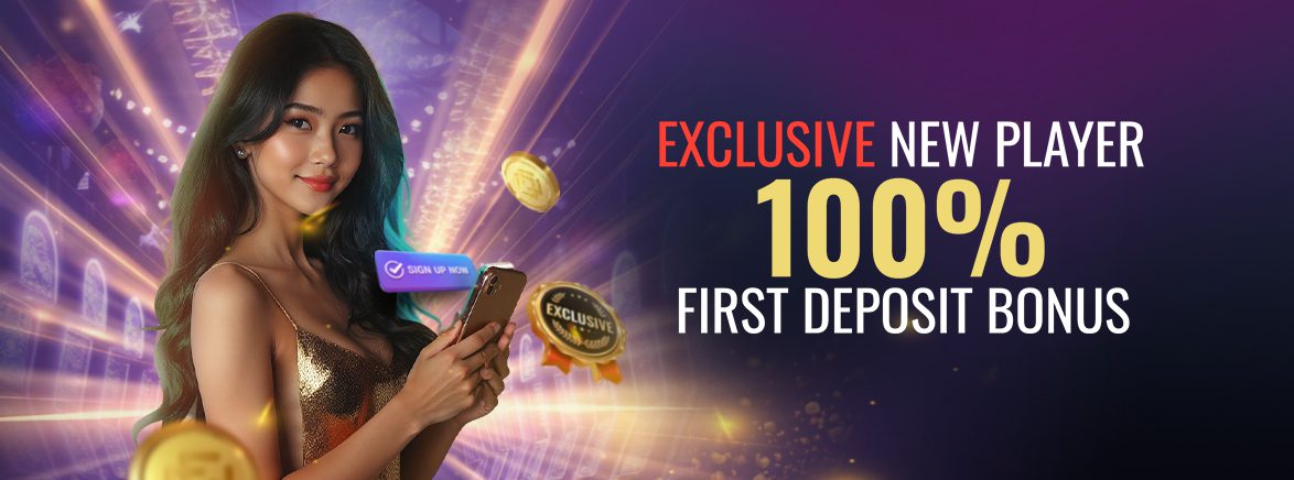 100% First Deposit Bonus 300 PHP