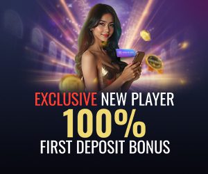 100% First Deposit Bonus 300 PHP