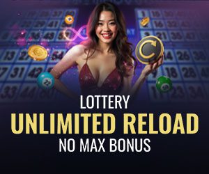 Lottery Games 8% Unlimited Reload Bonus